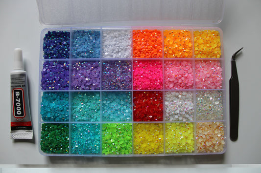 Palette de Strass pour Patins & Roller Artistique