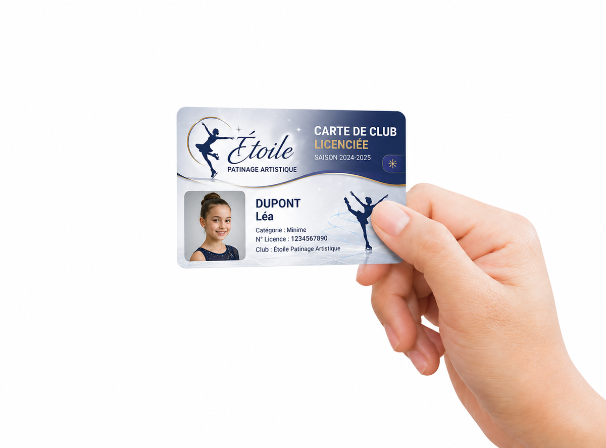 Cartes de Club Personnalisées